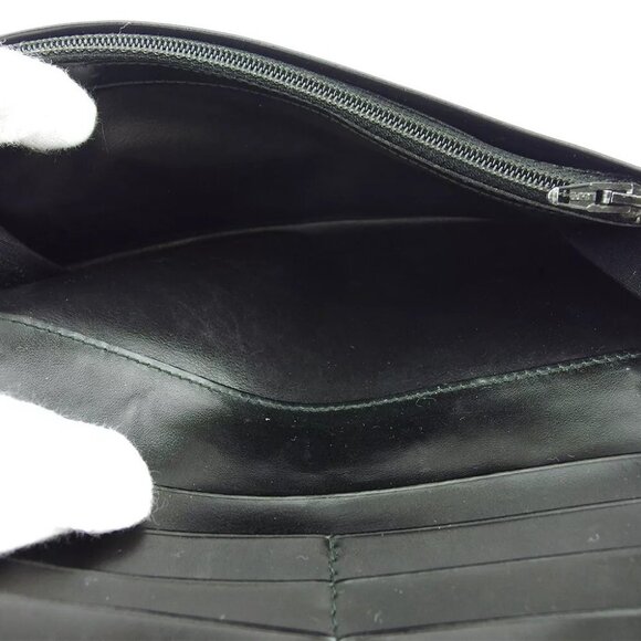 CELINE wallet macadam beige PVC ?~ leather Authentic used - Picture 5 of 8